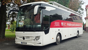  Mobilnego punktu poboru krwi, tzw. krwiobus
