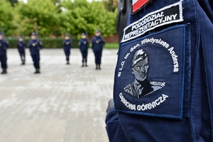  Naszywka z napisem Pododdział Reprezentacyjny. iii l. o. im. Gen. Władysława Andersa, Dąbrowa Górnicza.