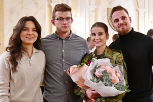 Uroczyste ślubowanie 14 nowych funkcjonariuszy Śląskiego Oddziału Straży Granicznej