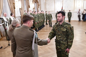 Uroczyste ślubowanie 14 nowych funkcjonariuszy Śląskiego Oddziału Straży Granicznej