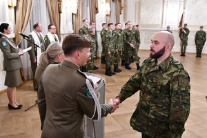 Uroczyste ślubowanie 14 nowych funkcjonariuszy Śląskiego Oddziału Straży Granicznej