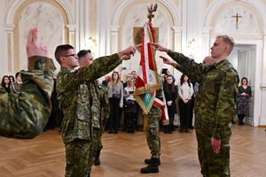 Uroczyste ślubowanie 14 nowych funkcjonariuszy Śląskiego Oddziału Straży Granicznej