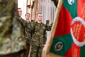 Uroczyste ślubowanie 14 nowych funkcjonariuszy Śląskiego Oddziału Straży Granicznej