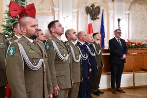 Uroczyste ślubowanie 14 nowych funkcjonariuszy Śląskiego Oddziału Straży Granicznej