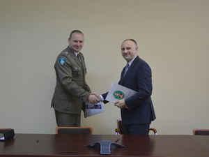 Komendant ŚlOSG i Okręgowy Inspektor Pracy z Opola 