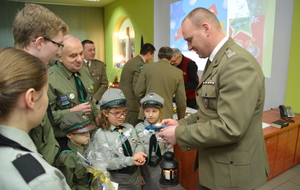 Spotkanie opłatkowe w Komendzie ŚlOSG 