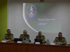 Komendant Główny SG z wizytą w Śląskim Oddziale SG 