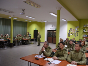 Komendant Główny SG z  wizytą w Śląskim Oddziale SG 