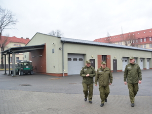 Komendant Główny SG z  wizytą w Śląskim Oddziale SG 