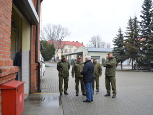 Komendant Główny SG z  wizytą w Śląskim Oddziale SG 