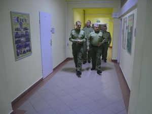 Komendant Główny SG z  wizytą w Śląskim Oddziale SG 