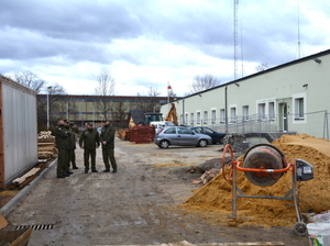 Komendant Główny SG z  wizytą w PSG w Bielsku-Białej 