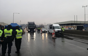 Ćwiczenia na granicy polsko - czeskiej 