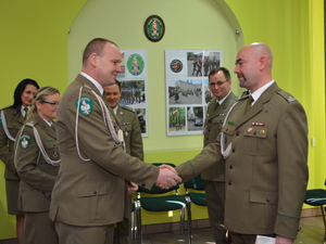 Komendant ŚlOSG i nowy Naczelnik WOŚ