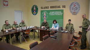Spotkanie z Komendantem ŚlOSG 