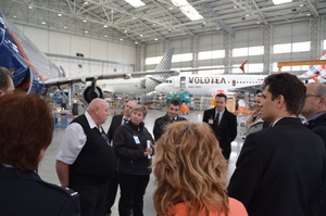 wizyta w porcie lotniczym Ostrawa - Mosnov 