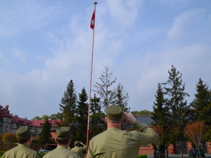 uroczysty apel w Śląskim Oddziale SG 