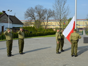 uroczysty apel w PSG w Bielsku-Białej 