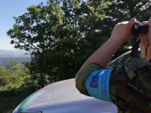 funkcjonariusze ŚlOSG na misji 