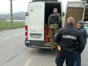 funkcjonariusze ŚlOSG na misji 