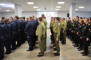 spotkanie Ministra Spraw Wewnętrznych i Administracji Joachima Brudzińskiego z podległymi służbami 