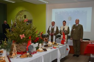 spotkanie wigilijne w komendzie oddziału 