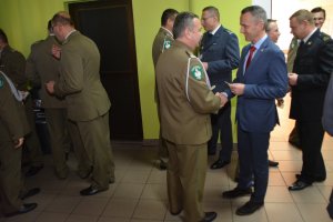 spotkanie wigilijne w komendzie oddziału 