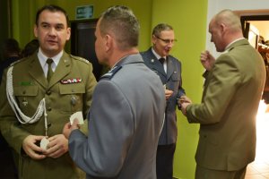 spotkanie wigilijne w komendzie oddziału 