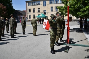 Uroczyste ślubowanie uczniów klas pierwszych o profilu Straży Granicznej 