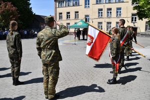 Uroczyste ślubowanie uczniów klas pierwszych o profilu Straży Granicznej 