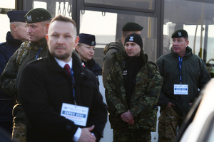 Płk SG Adam Kurek wśród innych uczestników wydarzenia Płk SG Adam Kurek wśród innych uczestników wydarzenia