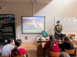 Prelekcja w Szkole Podstawowej im. Jana Klicha w Wieprzu Prelekcja w Szkole Podstawowej im. Jana Klicha w Wieprzu