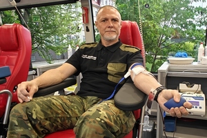 Zbiórka krwi w Śląskim Oddziale SG Zbiórka krwi w Śląskim Oddziale SG