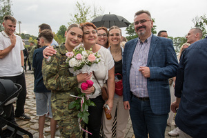  Funkcjonariuszka z rodziną