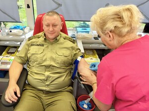  Akcja zbiórki krwi w Śląskim Oddziale SG