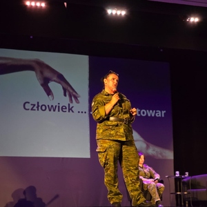 Prelekcja na temat handlu ludźmi w ramach V Miejskiej Konferencji „Cisza krzyczy – usłysz i zareaguj!”