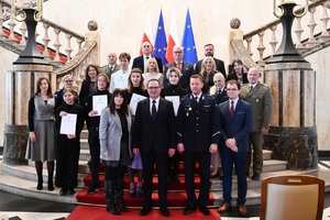 Wręczenie nagród w konkursie dotyczącym handlu ludźmi