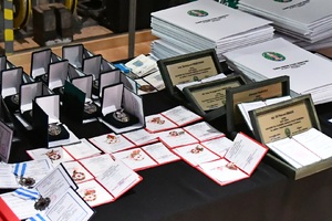  Uroczystość z okazji Narodowego Święta Niepodległości w Śląskim Oddziale Straży Granicznej