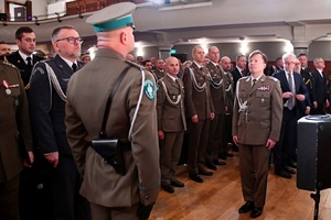  Uroczystość z okazji Narodowego Święta Niepodległości w Śląskim Oddziale Straży Granicznej