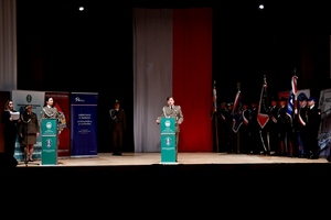  Uroczystość z okazji Narodowego Święta Niepodległości w Śląskim Oddziale Straży Granicznej