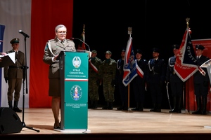  Uroczystość z okazji Narodowego Święta Niepodległości w Śląskim Oddziale Straży Granicznej