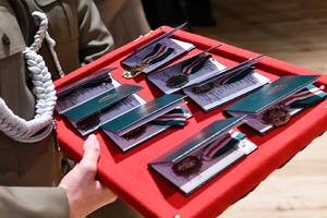  Uroczystość z okazji Narodowego Święta Niepodległości w Śląskim Oddziale Straży Granicznej