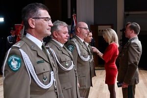  Uroczystość z okazji Narodowego Święta Niepodległości w Śląskim Oddziale Straży Granicznej