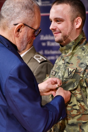  Uroczystość z okazji Narodowego Święta Niepodległości w Śląskim Oddziale Straży Granicznej