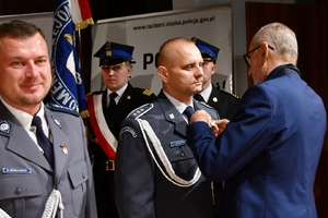  Uroczystość z okazji Narodowego Święta Niepodległości w Śląskim Oddziale Straży Granicznej