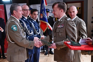  Uroczystość z okazji Narodowego Święta Niepodległości w Śląskim Oddziale Straży Granicznej