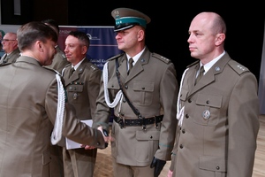  Uroczystość z okazji Narodowego Święta Niepodległości w Śląskim Oddziale Straży Granicznej