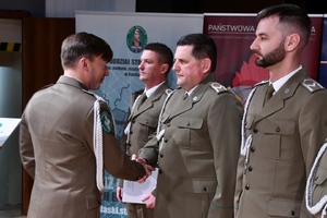  Uroczystość z okazji Narodowego Święta Niepodległości w Śląskim Oddziale Straży Granicznej