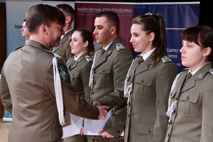  Uroczystość z okazji Narodowego Święta Niepodległości w Śląskim Oddziale Straży Granicznej