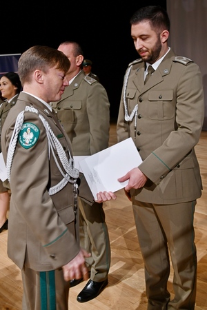  Uroczystość z okazji Narodowego Święta Niepodległości w Śląskim Oddziale Straży Granicznej